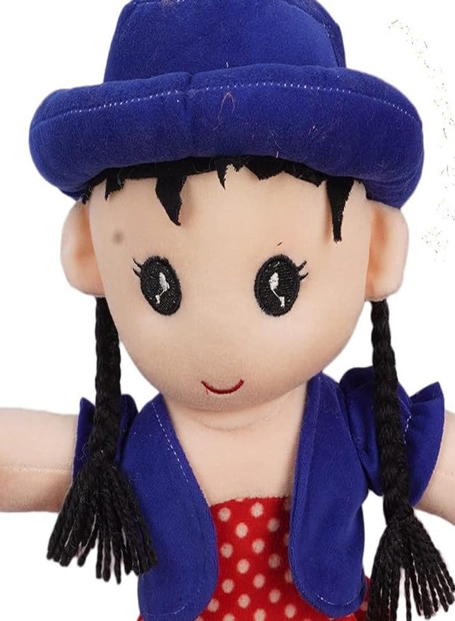 DearJoy Cap Rag Doll - Navy Blue, 40cm - Image 5